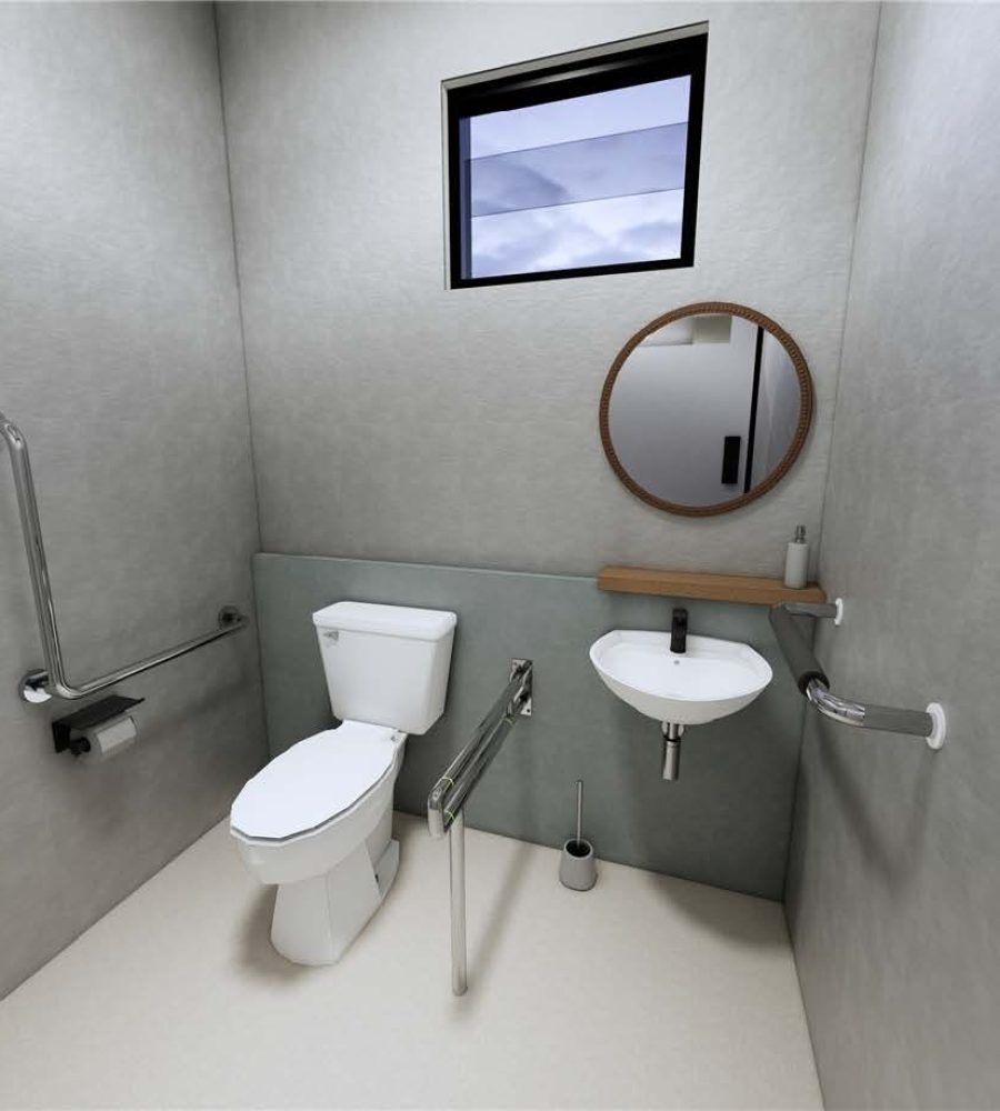 Toilet Difabel - Lantai 2