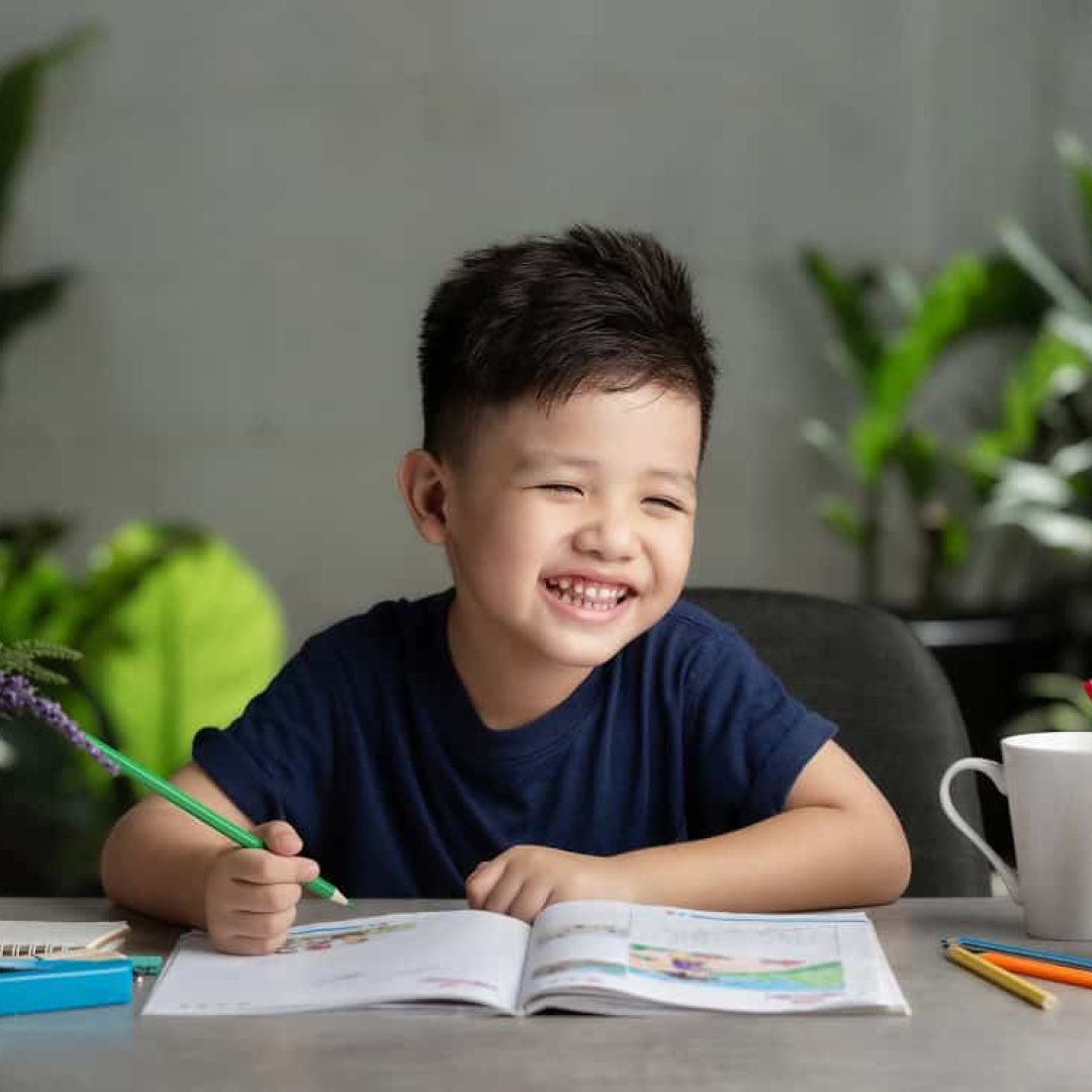 portrait-boy-holding-table